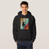 Wakeboarder Retro  Wakeboarding Hoodie (Voorkant volledig)