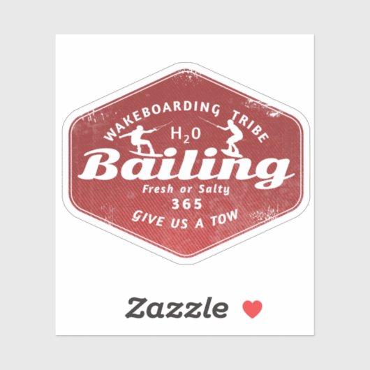 Wakeboarder Sticker (Vel)