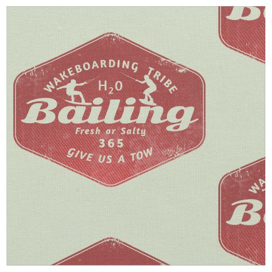 Wakeboarder Stof (Close Up)