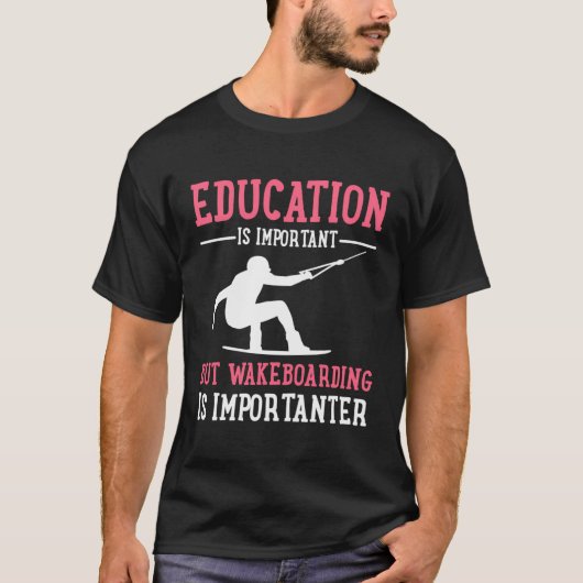 Wakeboarder Wakeboard T-shirt (Voorkant)