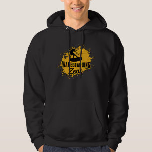 Wakeboarder Wakeboard - Wake Cable Wakeboarder Hoodie