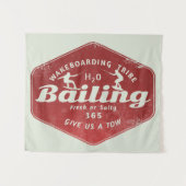 Wakeboarder Wandkleed (Voorkant (horizontaal))