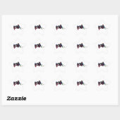 Wakeboarder Wilde Kleuren Ster Sticker (Vel)