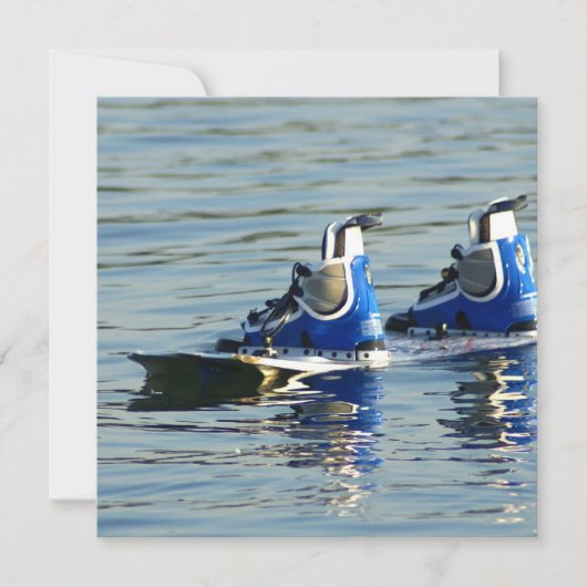 Wakeboarding 360 Invitation Kaart (Voorkant)