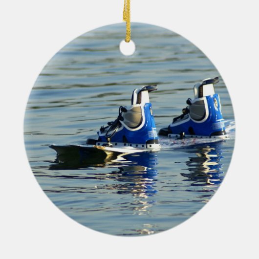 Wakeboarding 360 Ornament (Achterkant)