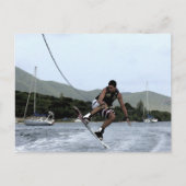 Wakeboarding Briefkaart (Voorkant)