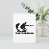 Wakeboarding Briefkaart (Staand voorkant)