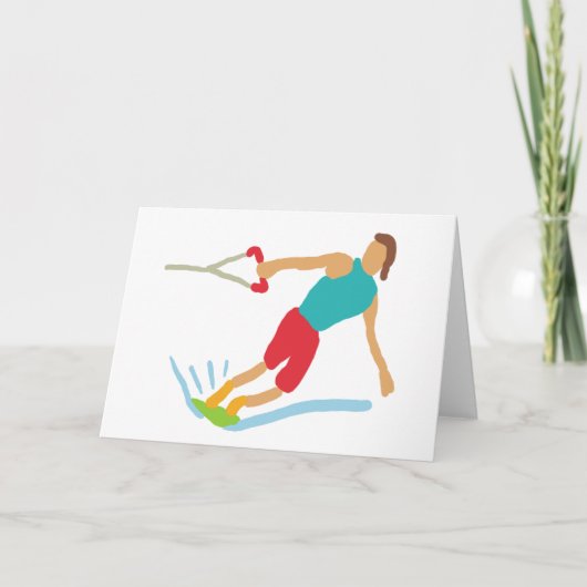 Wakeboarding Kaart (Voorkant)