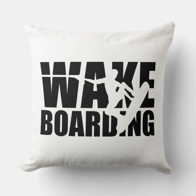 Wakeboarding Kussen (Voorkant)