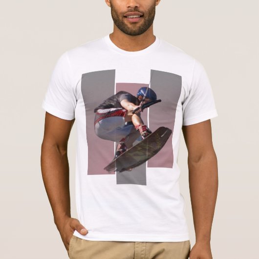 Wakeboarding Rocks T-shirt (Voorkant)