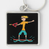 Wakeboarding Sleutelhanger (Voorkant)
