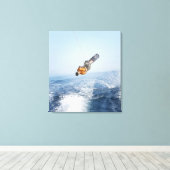 Wakeboarding Stunt Canvas Afdruk (Insitu (Houten vloer))