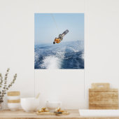 Wakeboarding Stunt Poster (Keuken)