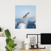 Wakeboarding Stunt Poster (Thuiskantoor)