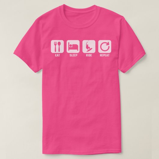 wakeboarding t-shirt (Design voorkant)