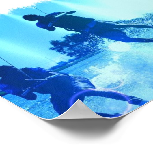 Wakeboarding Trio-Posters Poster (Hoek)