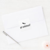 Wakeboarding Vierkante Sticker (Envelop)