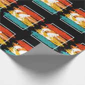 Wakeboarding Wakesurfing Wakesurfer Cadeaupapier (Hoek)