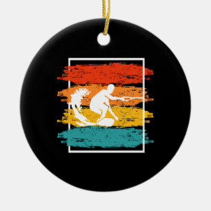 Wakeboarding Wakesurfing Wakesurfer Keramisch Ornament