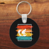 Wakeboarding Wakesurfing Wakesurfer Sleutelhanger (Voorkant)