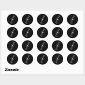Wakeboardwakeboardfreestyle Wake Board Ronde Sticker (Vel)