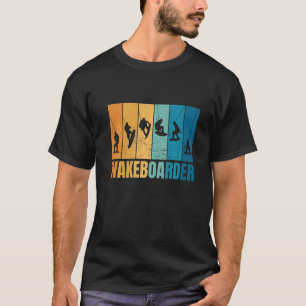 Wakeboardwatersport Wakeboarder Water Ski T-shirt