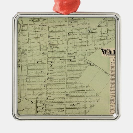 Wakefield, Bronxdale Metalen Ornament (Voorkant)