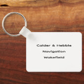 Wakefield Canal Side: Historic Pub and Apartments Sleutelhanger (Achterkant)