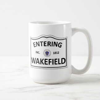 WAKEFIELD MASSACHUSETTS Hometown Mass MA Townie Koffiemok
