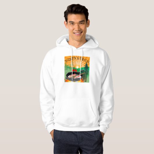 Wake'n & Bacon Hoodie (Voorkant volledig)