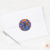 "Wakened Poet" Ronde Stickers (Envelop)