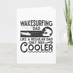 Wakesurfing Dad Cooler Wakeboarding Wakeboarder Kaart
