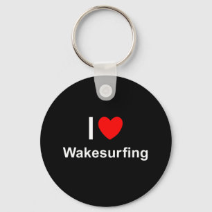 Wakesurfing Sleutelhanger