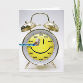 Wakeup Call  Birthday Card Kaart