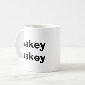 WAKEY WAKEY COFFEE MOK (Voorkant links)