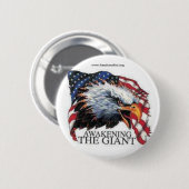 waking, www.freedomsfirst.org ronde button 5,7 cm (Voorkant /achterkant)