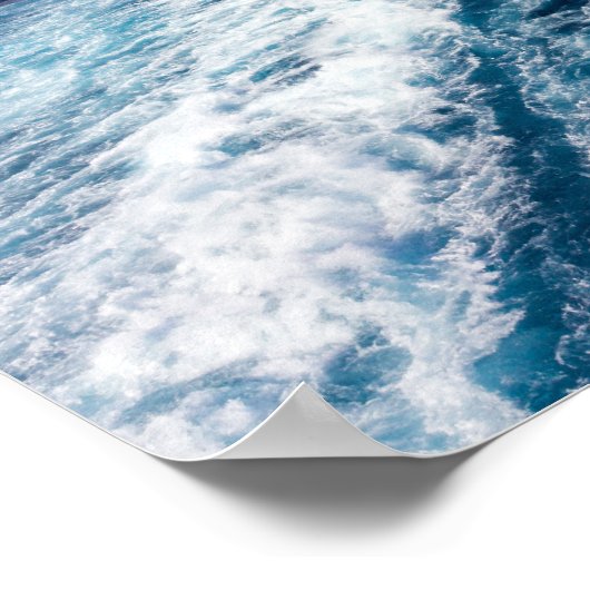 Wakker cruiseschip poster (Hoek)