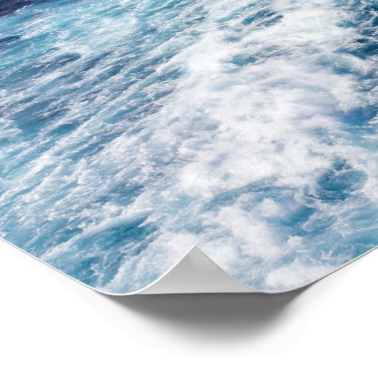 Wakker cruiseschip poster (Hoek)