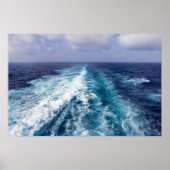 Wakker cruiseschip poster (Voorkant)