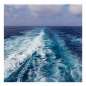 Wakker cruiseschip poster (Voorkant)