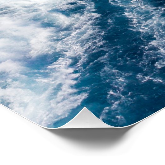 Wakker cruiseschip poster (Hoek)