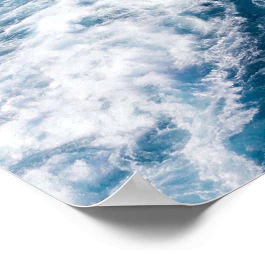 Wakker cruiseschip poster (Hoek)