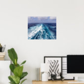 Wakker cruiseschip poster (Thuiskantoor)