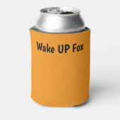 Wakker geworden vos coozie (Blikje Achterkant)