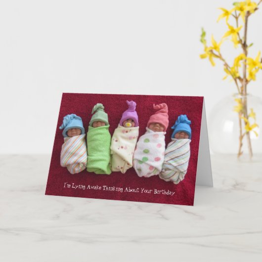 Wakker het liggen: De Babys van de klei, Kaart (Gele Bloem)