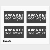 Wakker! Not Woke™ LOGO Sticker (Vel)