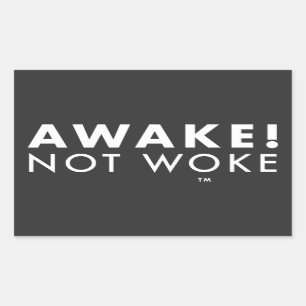 Wakker! Not Woke™ LOGO Sticker
