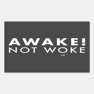 Wakker! Not Woke™ LOGO Sticker