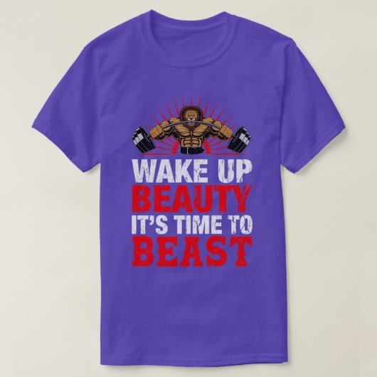 Wakker op schoonheid Itx27s tijd aan beest T-shirt (Design voorkant)