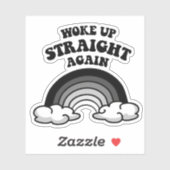 Wakker recht weer geworden sticker (Vel)